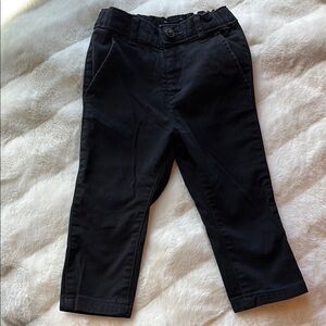 Stylish Black Toddler Pants